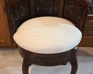 Ornate Child's Chair - Barrel 