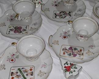 Set of 4 Antique China Set