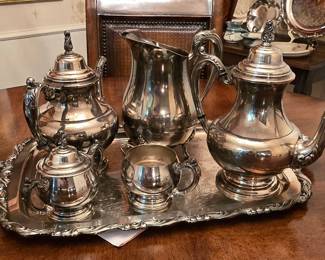 Vintage Silverplate Tea Set