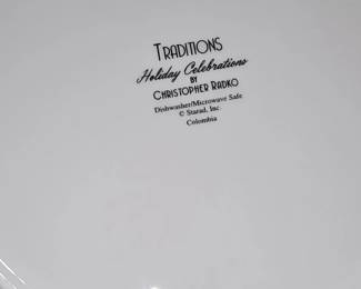 Holiday China Set Mark