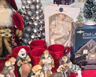 Navity Scene - There is alot of pretty Christmas Decor- More pictures coming