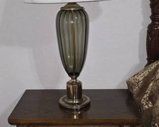 2 Drawer Nightstand  - Table Lamp