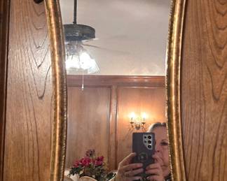 Gold Gilded Mirror - We have 2