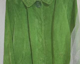 Suade Coat - Perfect for St. Patrick's Day