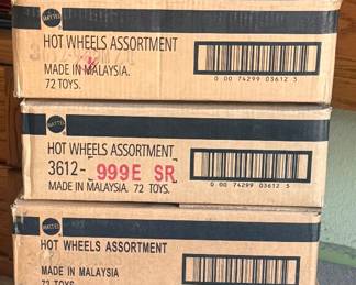 Factory sealed Hot Wheels master case