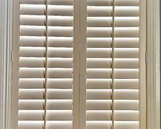 Plantation Shutters 45.5"T x 43"W