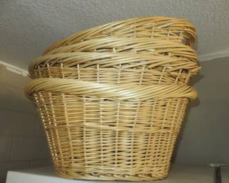 Wicker Laundry Baskets