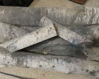 Vintage Electric Artificial Fireplace Logs