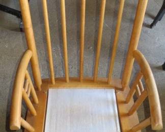 Maple Glider Chair Made in Canada, needs cushion