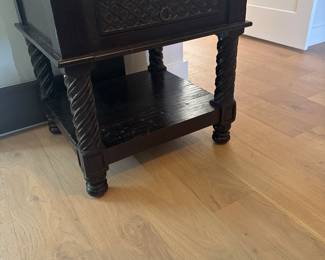 Heavy wood End Table