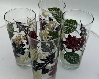 Vintage Autumn Leaves Tumblers