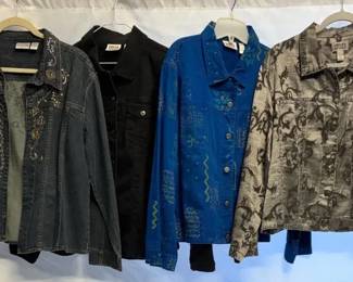 Chico Size 2 Causal Jacket Lot