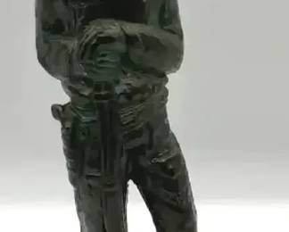 Chalkware Cowboy Figure