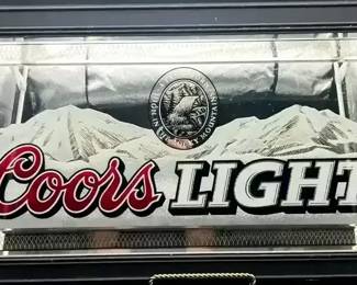 Coors Light Vintage Bar Sign