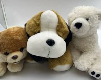 Gund Excalibur Plush Puppy Lot