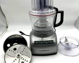 KitchenAid Food Processor with Exact Slice System works