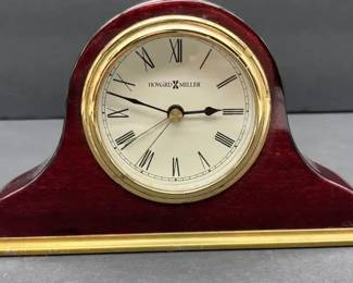 Howard Miller Rosewood Arch Tabletop Clock