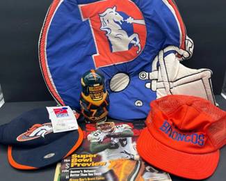 Sports Memorabilia Broncos