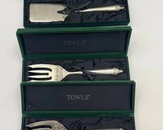 Towle Silversmiths Copenhagen silverplated Serving Utensils