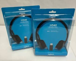 Logitech H340 USB Computer Headsets New in Package