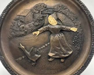 First Edition collector plate titled Uncertain Beginning