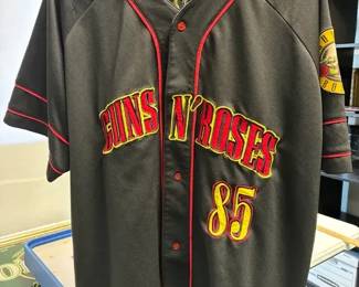 Guns N Roses Baseball Jersey XL