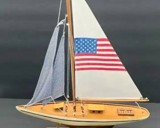 Cumberland American Flag Sailboat