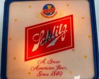 Schlitz Vintage Bar Clock