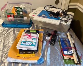 Printer and misc office items