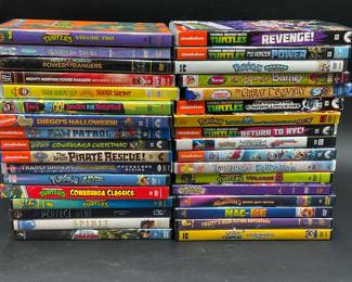 Cartoon & Kids DVD's