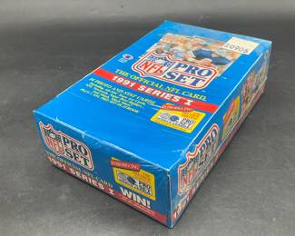 Sealed NFL Football Card Box