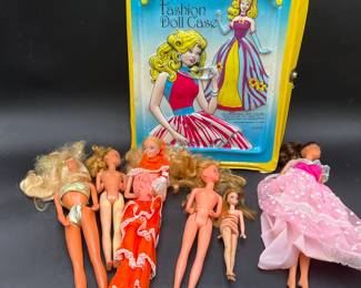 Dolls & Doll Case