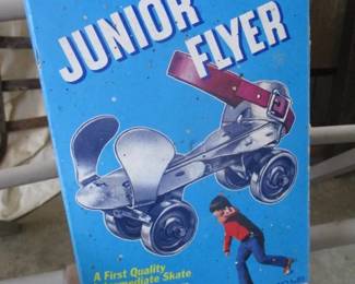 Vintage Junior Flyer Roller Skates