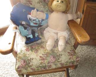 Child's Oak Rocker