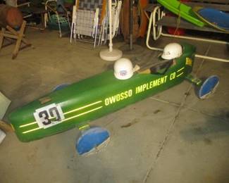 Vintage Soap Box Derby Car