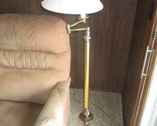 Brass Floor Lamp