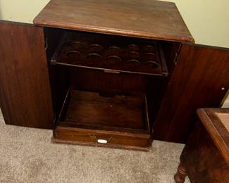 Small bar cabinet