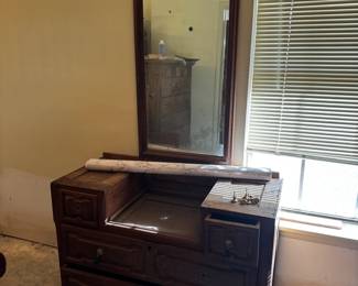 Victorian Eastlake style project dresser.