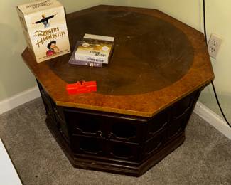 MCM octagon shaped end table