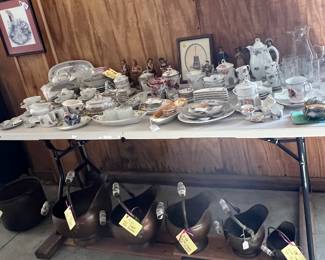 Copper Buckets, Dishes