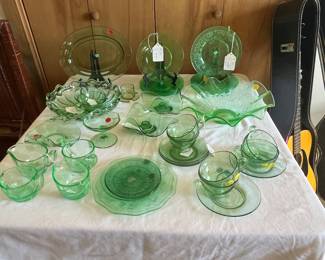 Green Glassware