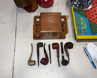 Vintage Pipes & Humidor