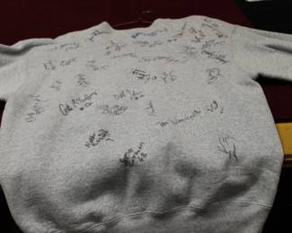 University of Northern Colorado signed sweatshirt