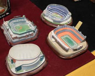 Scale Models of Coors Field Pepsi Center Invesco Field and Mile High Stadium