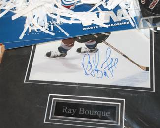 Signed Ray Bourque