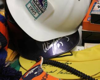 Signed Rockies hat #3