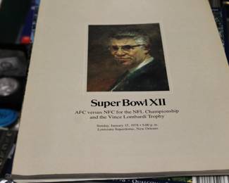 Super Bowl XII no cover