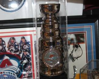 Signed Stanley Cup miniature 