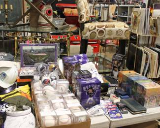 More signed baseballs as well as bobble heads  plus so much more