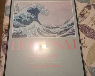 EBE111 - Framed Katsushika Hokusai "The Great Wave" Poster